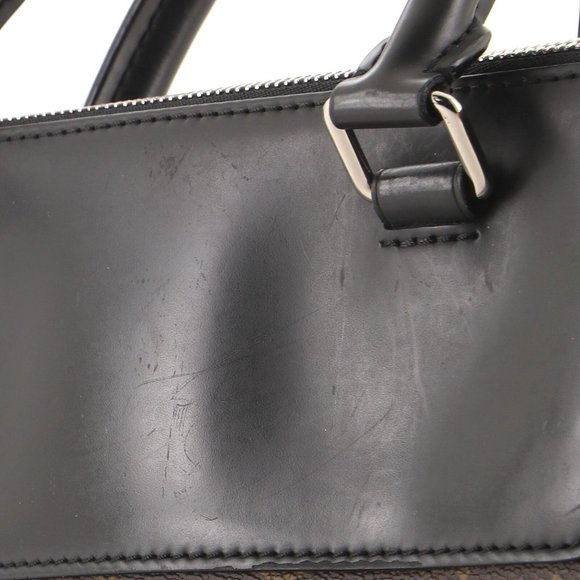 Porte-Documents Jour Bag NM Macassar Monogram Canvas Hand Bag - Picture 8 of 9